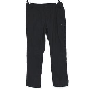 Eddie Bauer Polar Fleece Lined Pants Size XL Black